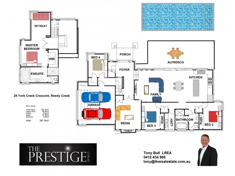 29 York Creek Crescent, Reedy Creek QLD 4227 Floorplan