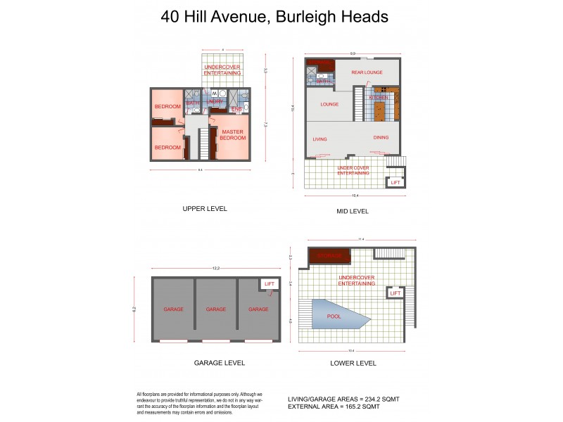 40 Hill Avenue, Burleigh Heads QLD 4220 Floorplan