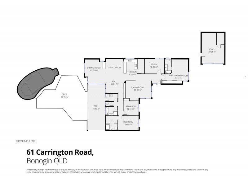 61 Carrington Road, Bonogin QLD 4213 Floorplan
