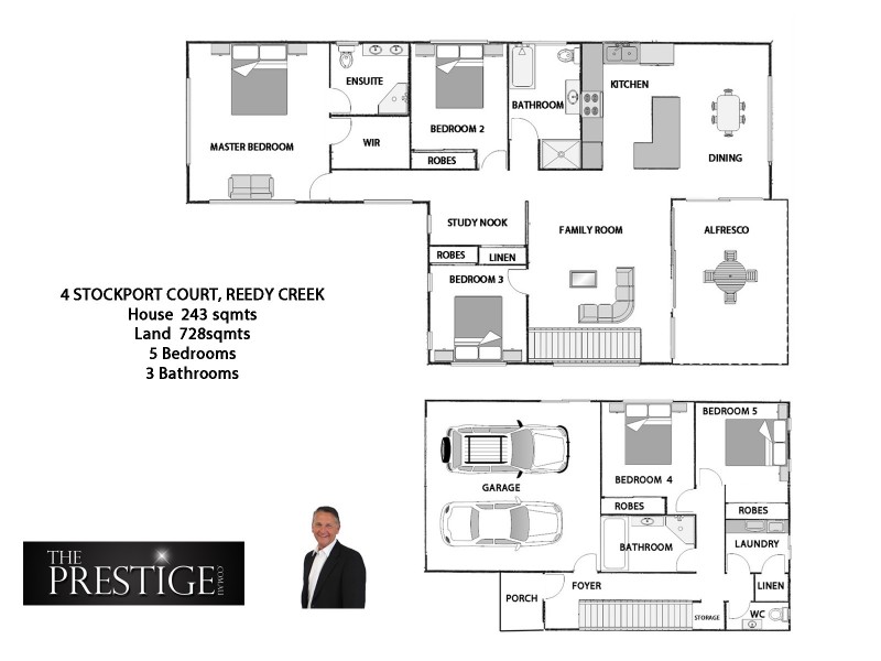 4 Stockport Court, Reedy Creek QLD 4227 Floorplan