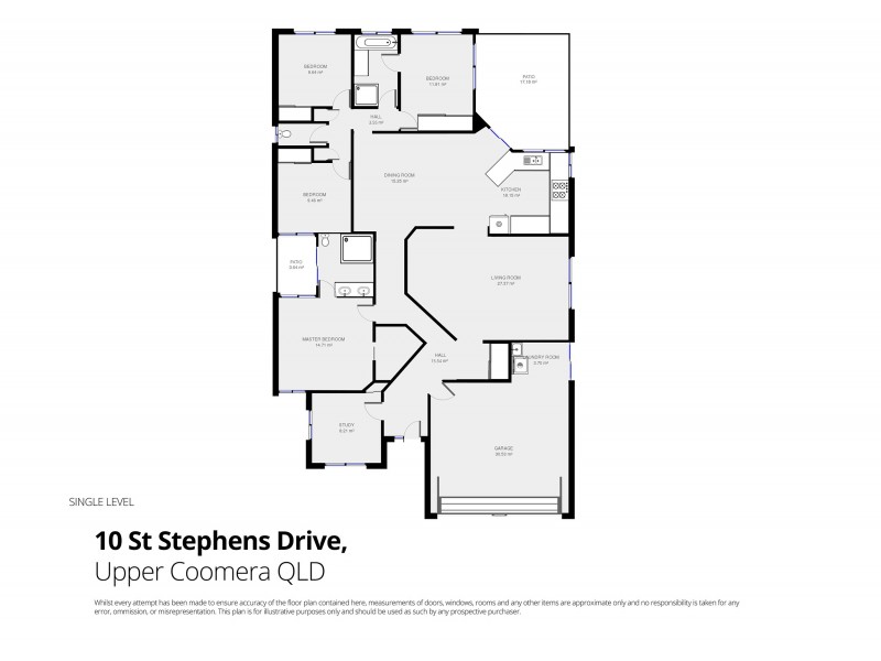 10 St Stephens Drive, Upper Coomera QLD 4209 Floorplan