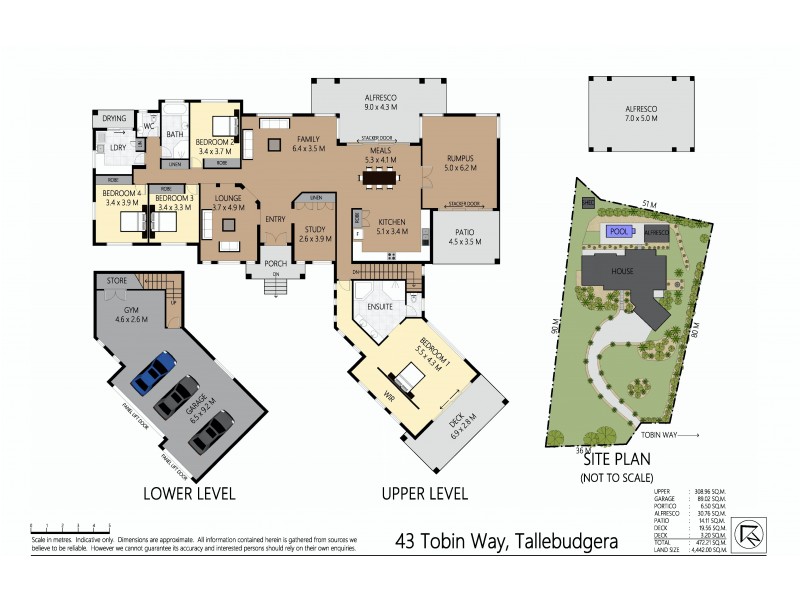 43 Tobin Way, Tallebudgera QLD 4228 Floorplan