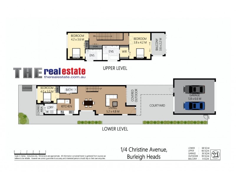 1/4 Christine Avenue, Burleigh Heads QLD 4220 Floorplan