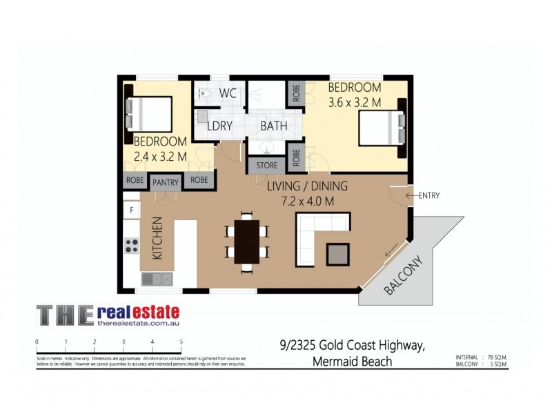 9/2325 Gold Coast Highway, Mermaid Beach QLD 4218 Floorplan