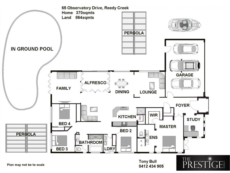 65 Observatory Drive, Reedy Creek QLD 4227 Floorplan