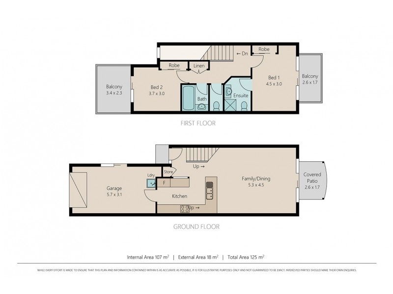 94/215 Cottesloe Drive, Mermaid Waters QLD 4218 Floorplan