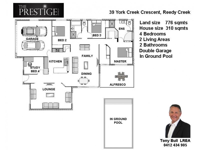 39 York Creek Crescent, Reedy Creek QLD 4227 Floorplan