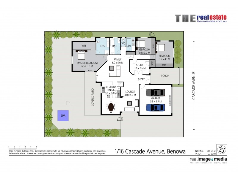 1/16 Cascade Avenue, Benowa QLD 4217 Floorplan