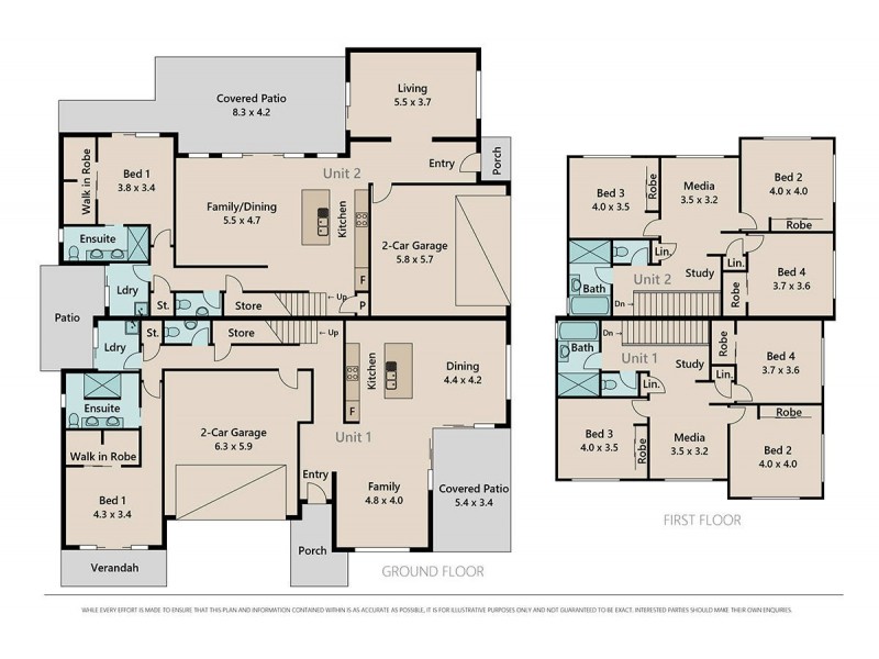 2/109 Central Street, Labrador QLD 4215 Floorplan