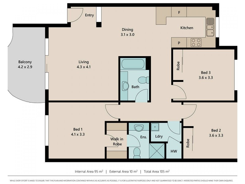 33/28 Chairlift Avenue, Miami QLD 4220 Floorplan