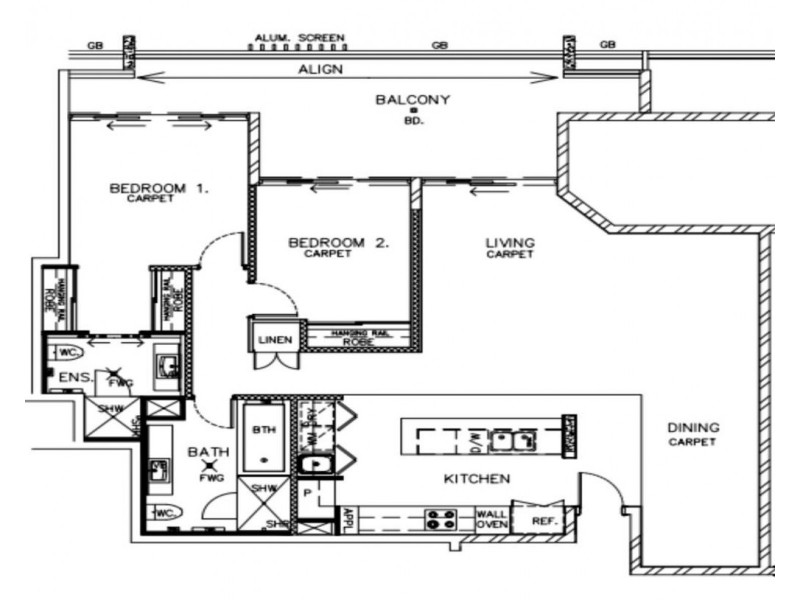 214/1 Toombul Avenue, Miami QLD 4220 Floorplan