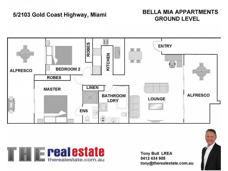 5/2103 Gold Coast Highway, Miami QLD 4220 Floorplan
