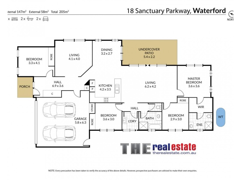 18 Sanctuary Parkway, Waterford QLD 4133 Floorplan