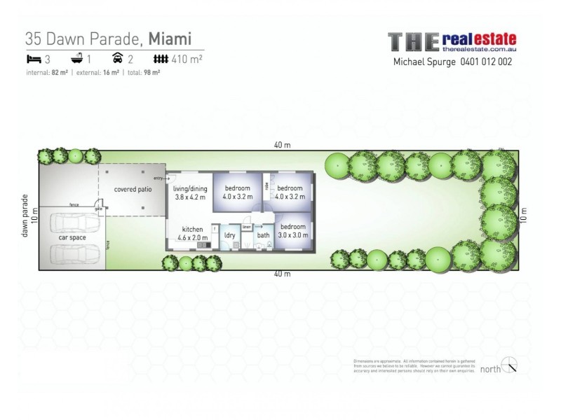 35 Dawn Parade, Miami QLD 4220 Floorplan