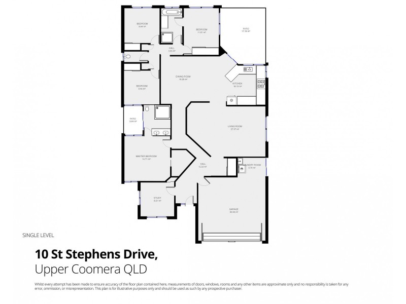 10 St Stephens Drive, Upper Coomera QLD 4209 Floorplan
