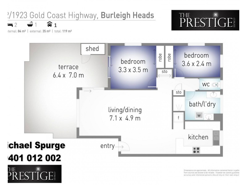 2/1923 Gold Coast Highway, Burleigh Heads QLD 4220 Floorplan