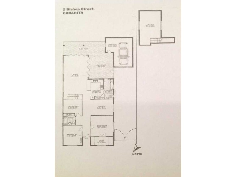 2 Bishop Street, Cabarita NSW 2137 Floorplan
