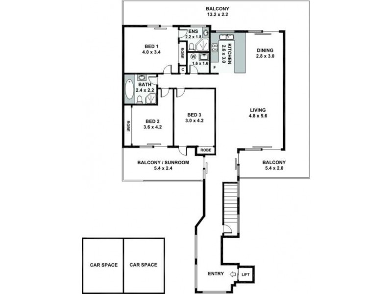 8/112 Majors Bay Road, Concord NSW 2137 Floorplan