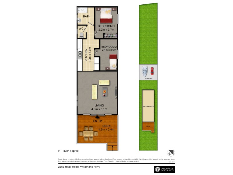 2868 River Road, Wisemans Ferry NSW 2775 Floorplan