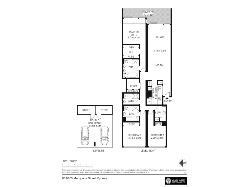801/185 Macquarie Street, Sydney NSW 2000 Floorplan