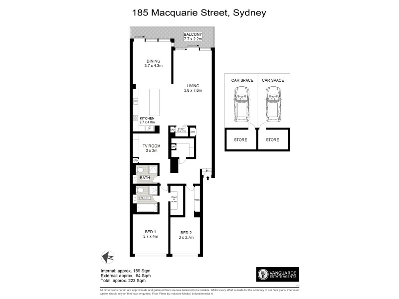 1001/185 Macquarie Street, Sydney NSW 2000 Floorplan