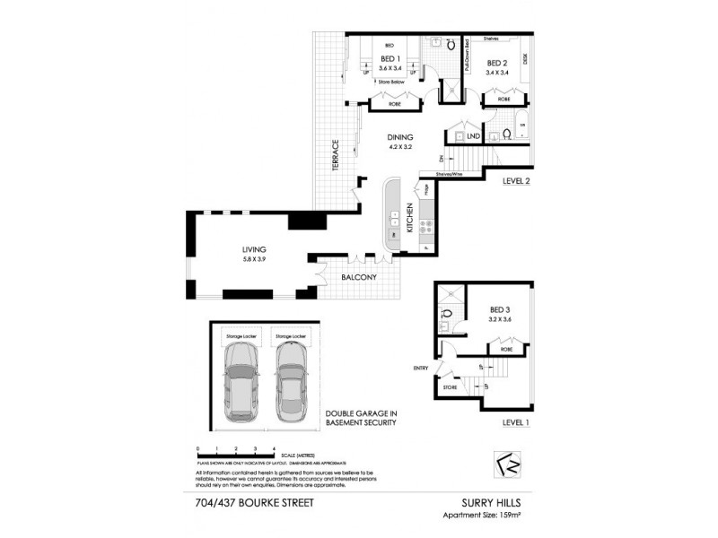 437 Bourke Street, Surry Hills NSW 2010 Floorplan
