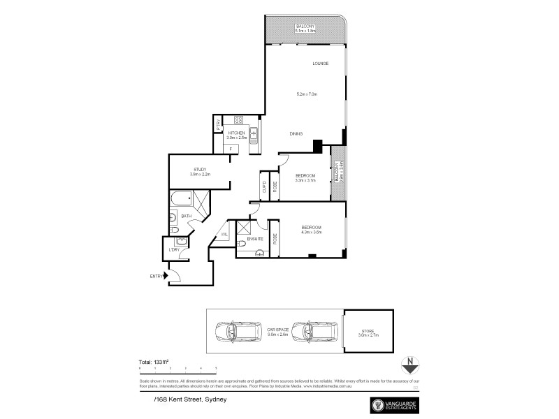 168 Kent Street, Sydney NSW 2000 Floorplan