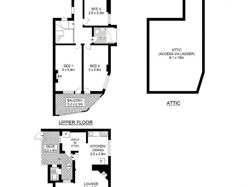 21A Kent Street, Millers Point NSW 2000 Floorplan
