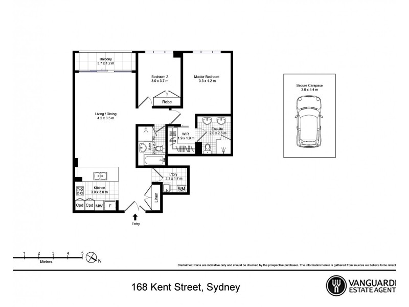 168 Kent Street, Millers Point NSW 2000 Floorplan