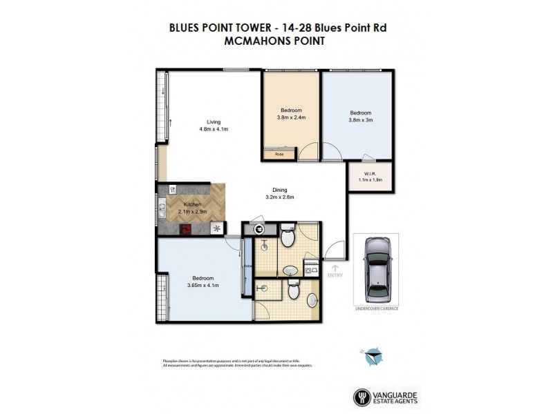 14-28 Blues Point Road, Mcmahons Point NSW 2060 Floorplan