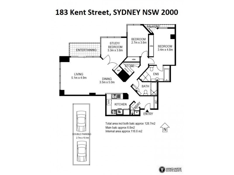 183 Kent Street, Sydney NSW 2000 Floorplan