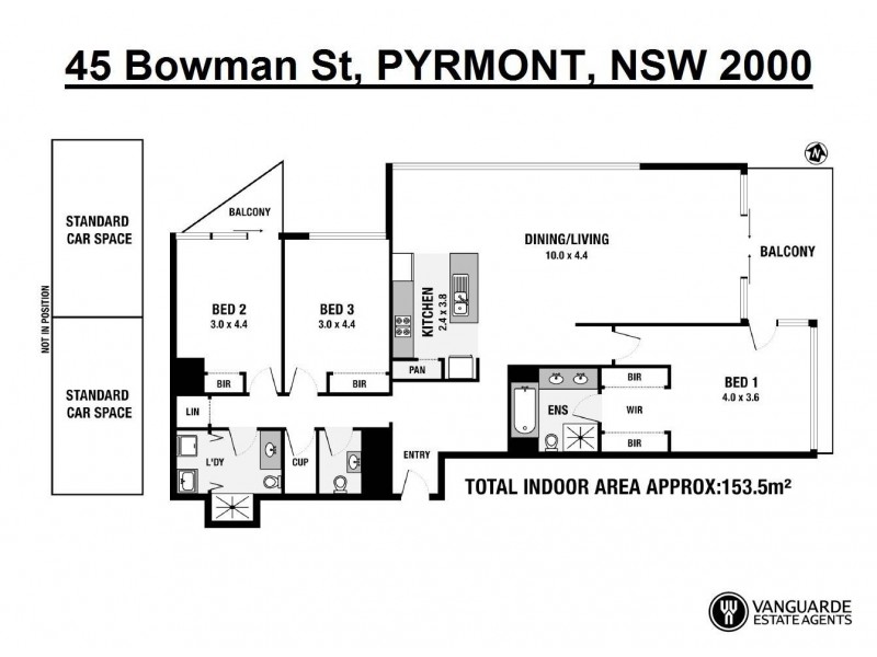 45 Bowman Street, Pyrmont NSW 2009 Floorplan