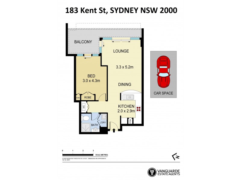 183 Kent Street, Sydney NSW 2000 Floorplan