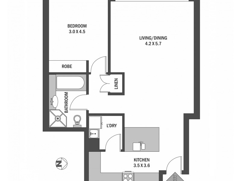 Sydney NSW 2000 Floorplan