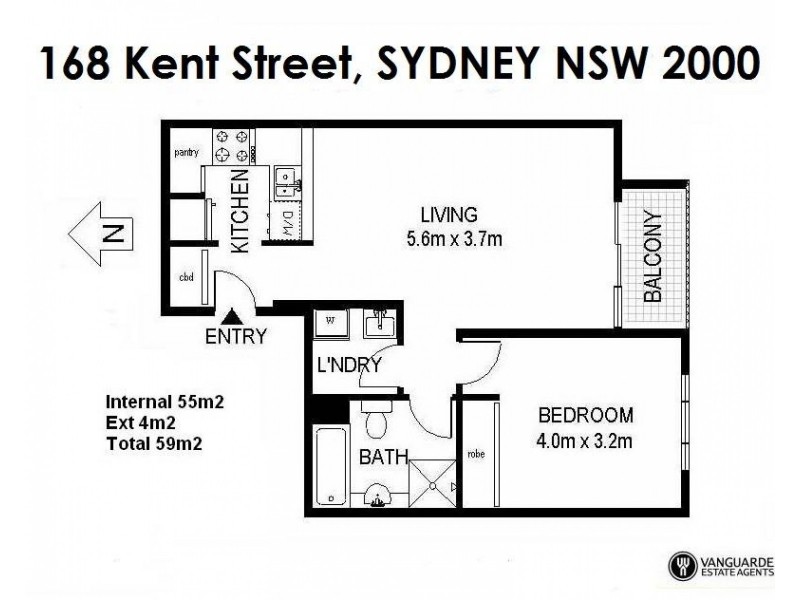 168 Kent Street, Sydney NSW 2000 Floorplan