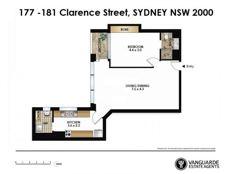 181 Clarence Street, Sydney NSW 2000 Floorplan
