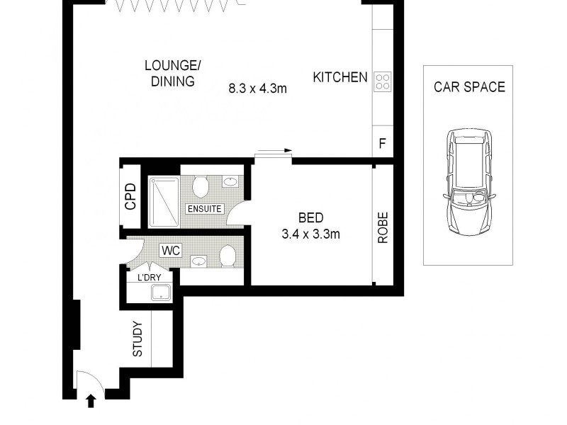 171 Gloucester Street, Sydney NSW 2000 Floorplan