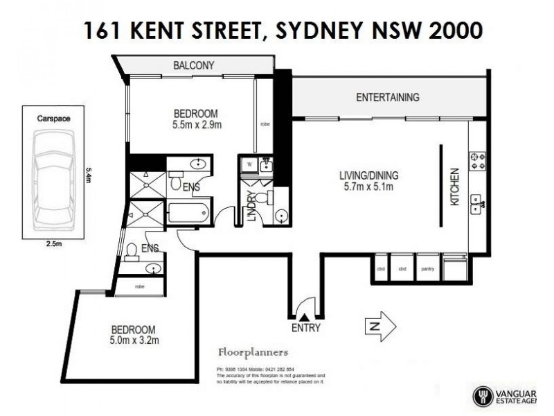 161 Kent Street, Sydney NSW 2000 Floorplan