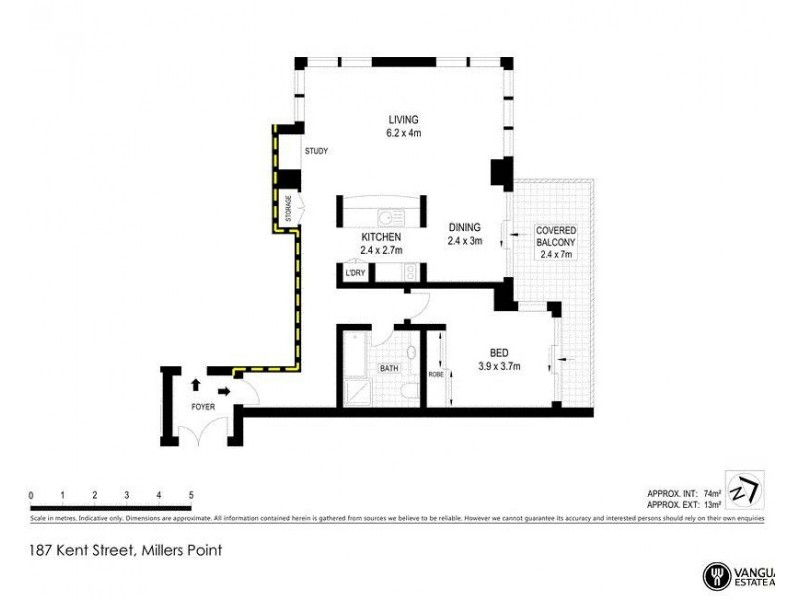 187 Kent Street, Sydney NSW 2000 Floorplan