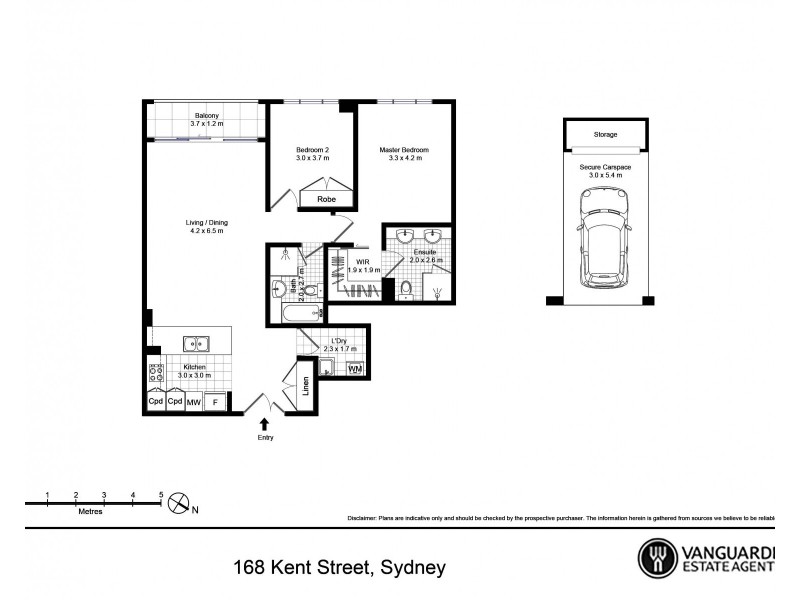 168 Kent Street, Sydney NSW 2000 Floorplan