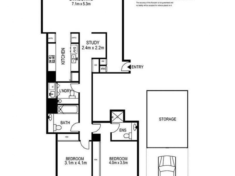 15A/161 Kent Street, Sydney NSW 2000 Floorplan
