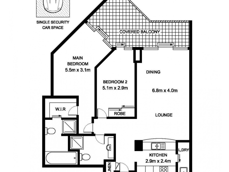 183 Kent Street, Sydney NSW 2000 Floorplan