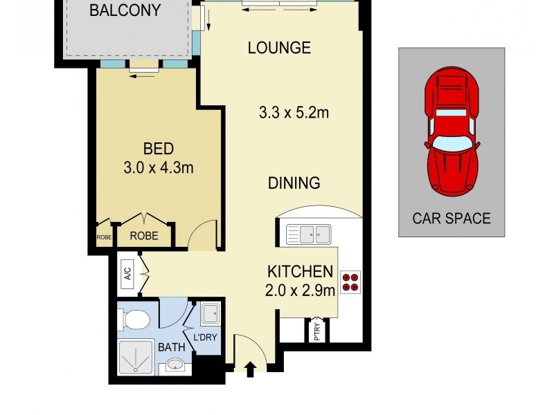 183 Kent Street, Sydney NSW 2000 Floorplan