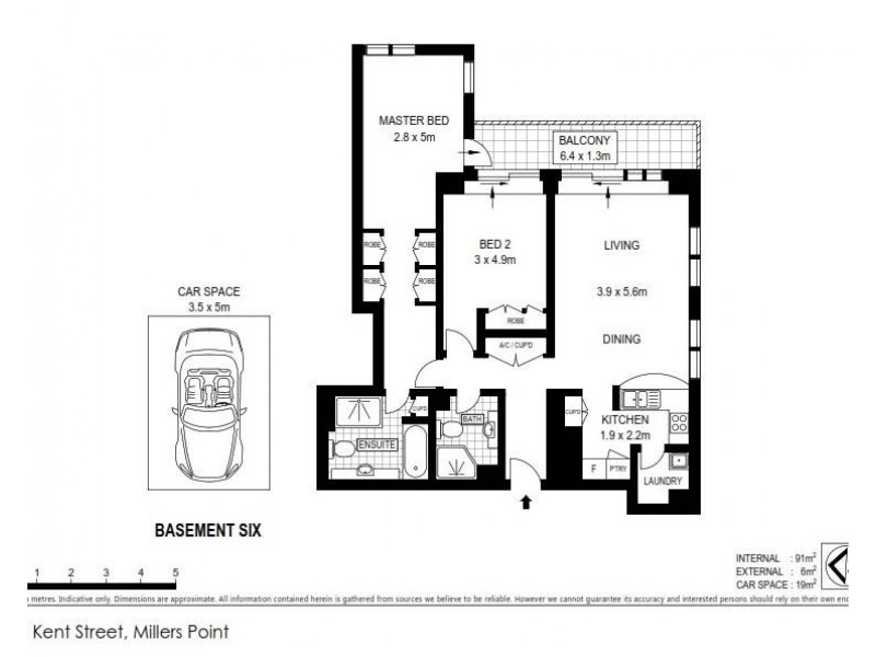 183 Kent Street, Sydney NSW 2000 Floorplan