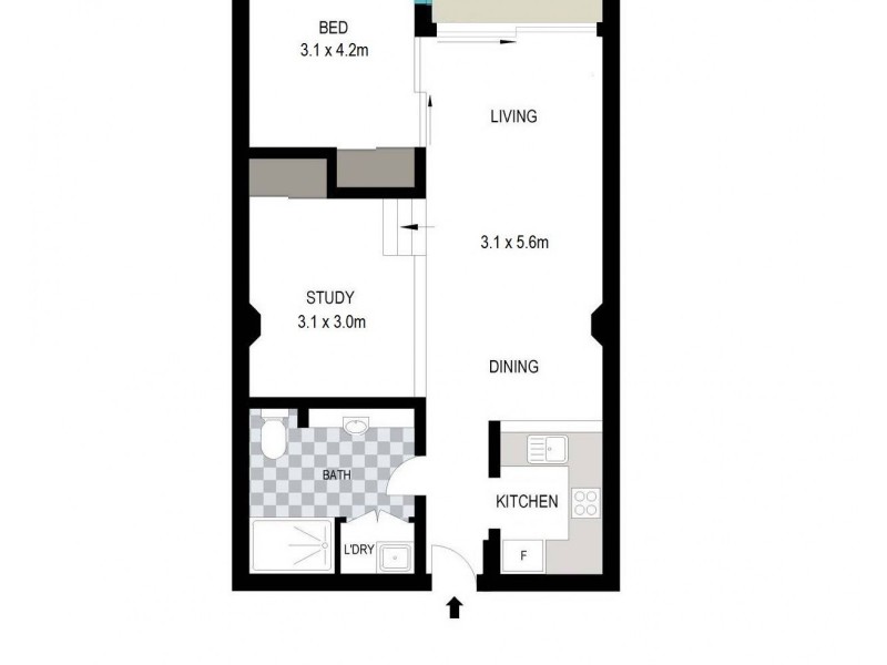 277 Crown Street, Surry Hills NSW 2010 Floorplan