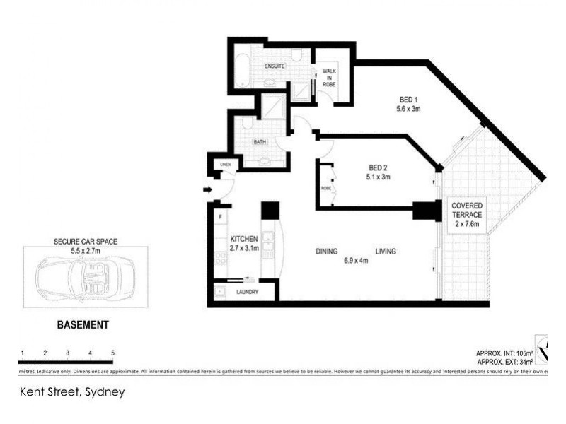 183 Kent Street, Sydney NSW 2000 Floorplan