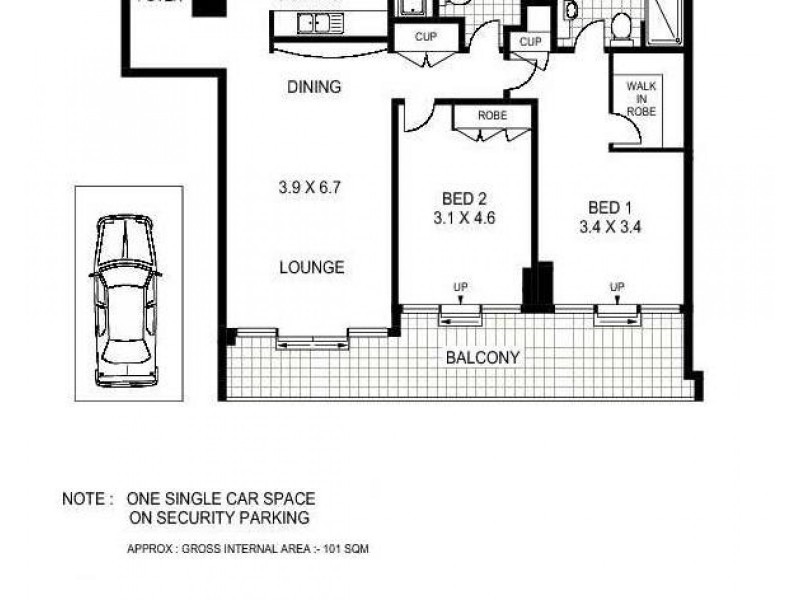 183 Kent Street, Sydney NSW 2000 Floorplan