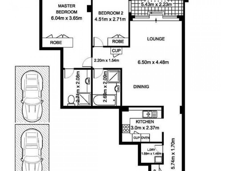 603/168 Kent Street, Sydney NSW 2000 Floorplan