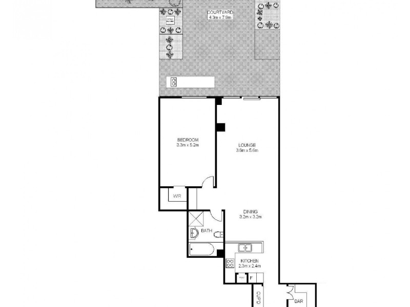 310/168 Kent Street, Sydney NSW 2000 Floorplan