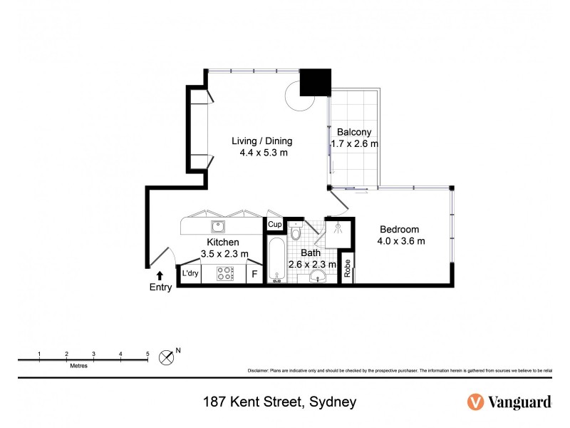 187 Kent Street, Sydney NSW 2000 Floorplan